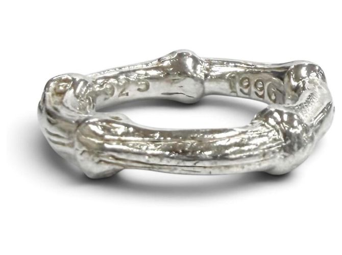 Autre Marque Anello Fascia Bamboo Tiffany & Co. Argento - vista 2