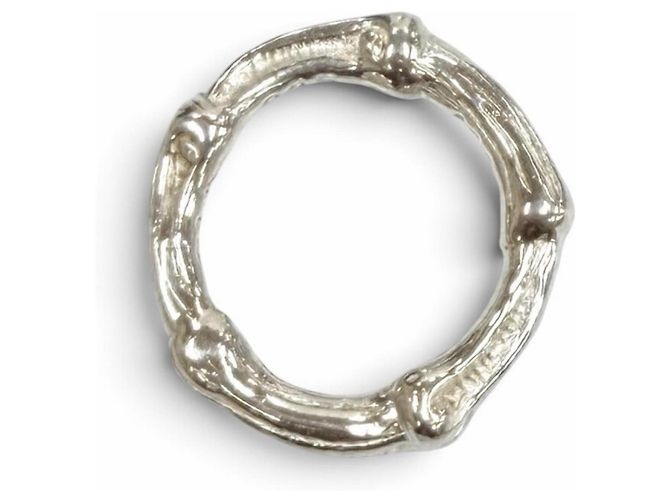 Autre Marque Anello Fascia Bamboo Tiffany & Co. Argento - vista 3