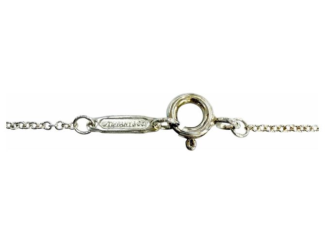 Autre Marque Collar con colgante Tiffany & Co. 1837 Interlocking Circle Plata - vista 7