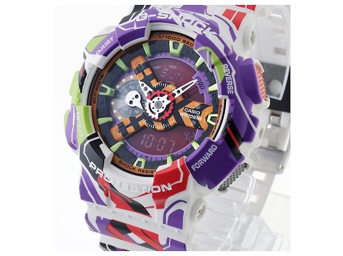 Reloj Casio G-SHOCK 1100 SERIES Modelo de Colaboración Evangelion - vista 2