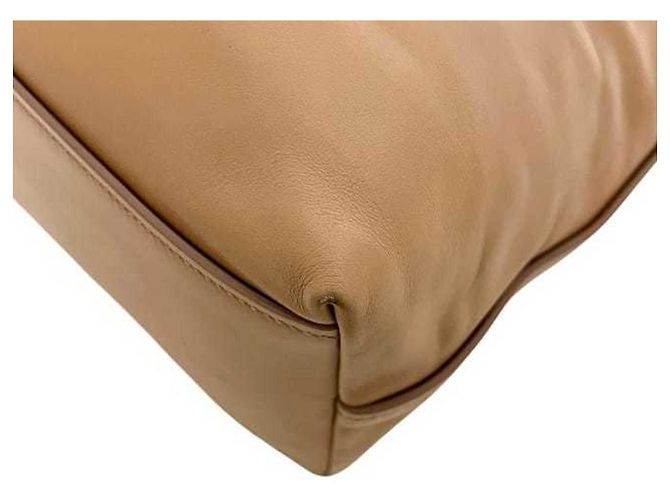 Miu Miu Shopper aus braunem Leder - Ansicht 6