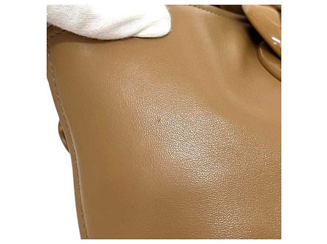 Miu Miu Shopper aus braunem Leder - Ansicht 8