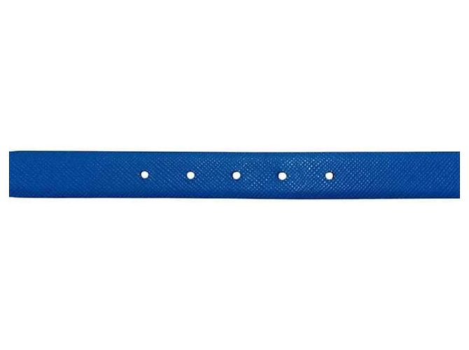Prada Wendelgürtel Schwarz Blau - Ansicht 5