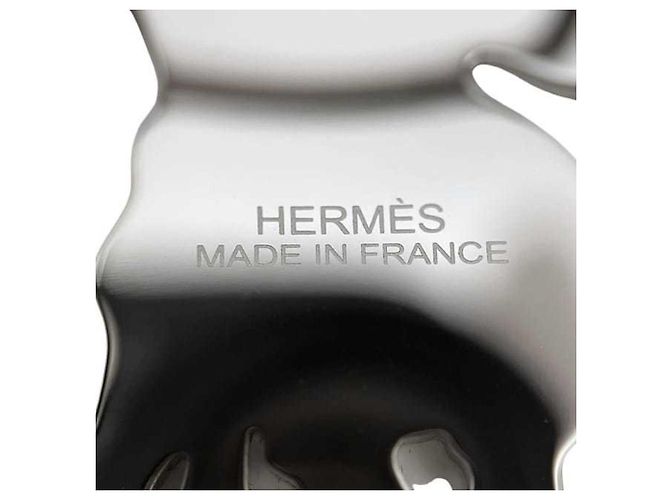 Hermès Hermes Silver Scarf Ring Silvery - view 4