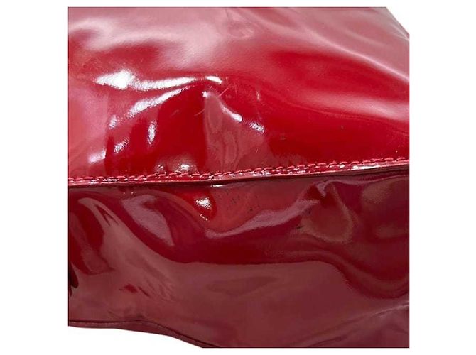 Miu Miu Tote Bag aus Lackleder Rot - Ansicht 8