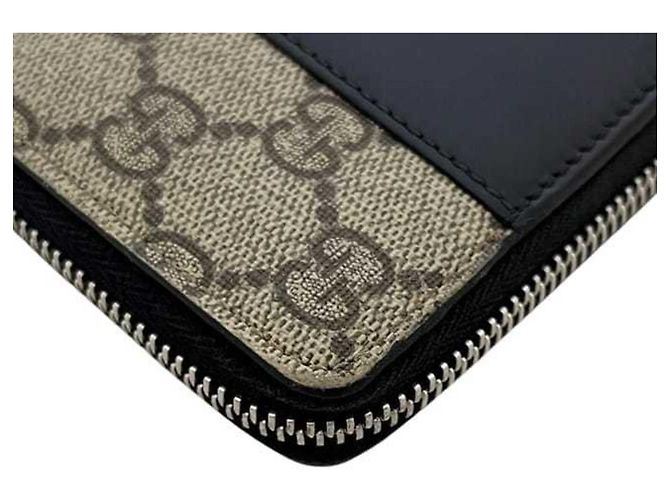 Portamonete Gucci in beige e nero - vista 7