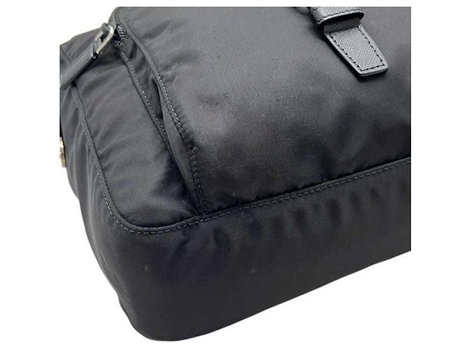 Bolsa de Ombro Prada Vera Black Preto - vista 7