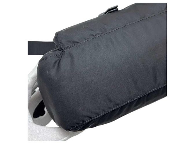 Bolsa de Ombro Prada Vera Black Preto - vista 8