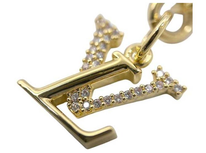 Charm per borsa Louis Vuitton D'oro - vista 8