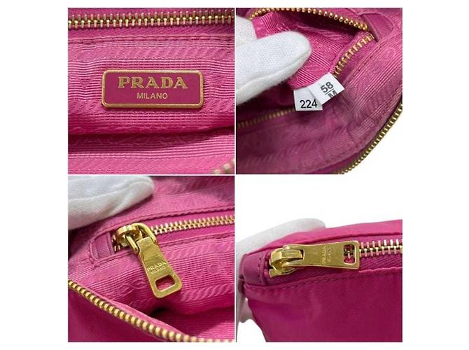 Prada Tessuto Pouch 1N1503 Pink - Ansicht 4