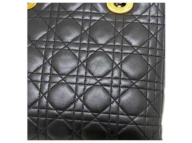 mala Christian Dior Lady Medium Preto - vista 10