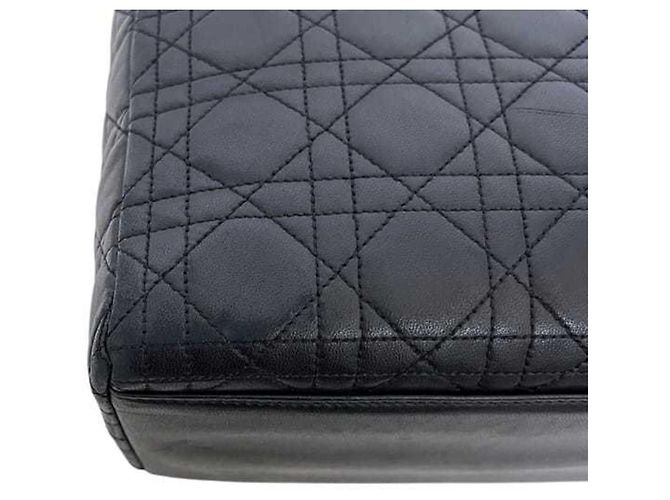 mala Christian Dior Lady Medium Preto - vista 7