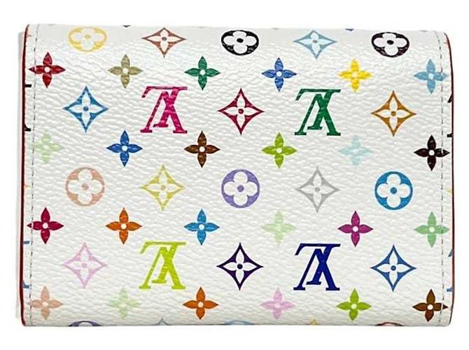 Louis Vuitton Bi-fold Coin Purse White - view 3