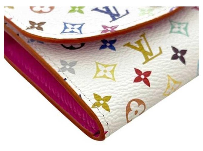 Louis Vuitton Bi-fold Coin Purse White - view 4