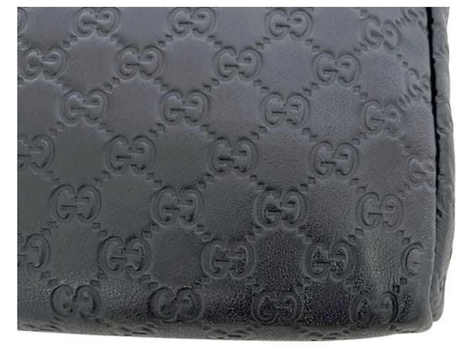 Borsa a tracolla Gucci in pelle nera Nero - vista 6