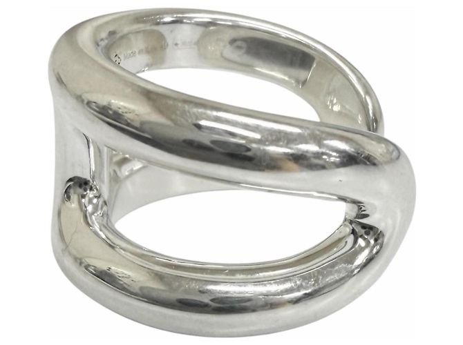 Ring Hermès Anillo Hermes Osmo's PM AG925 Silver Plata - vista 2