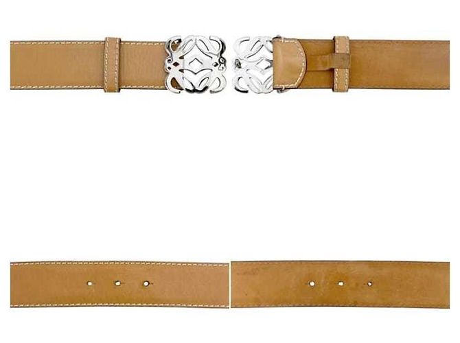 Loewe Gürtel aus braunem Leder - Ansicht 2