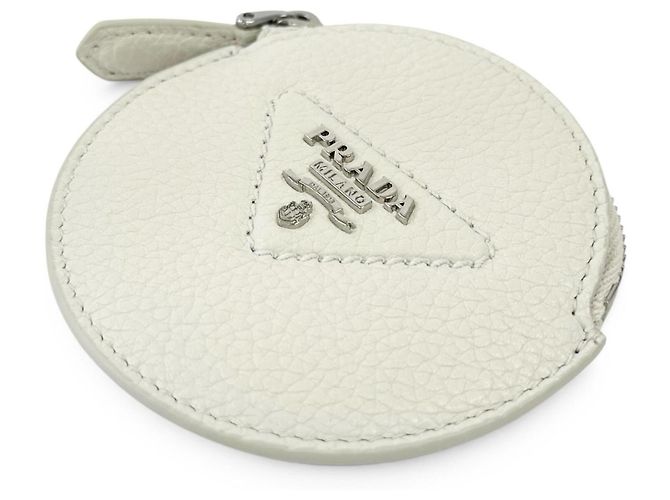 Monedero Prada Vitello Daino Blanco - vista 4
