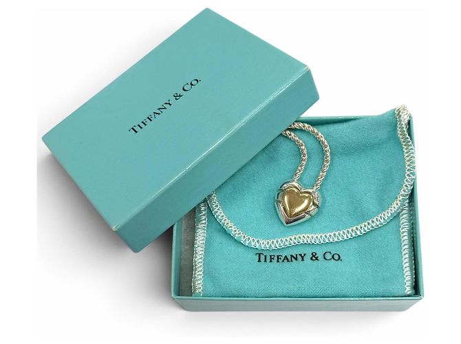 Autre Marque Collana Cuore in Oro 18K e Argento Tiffany & Co. - vista 2