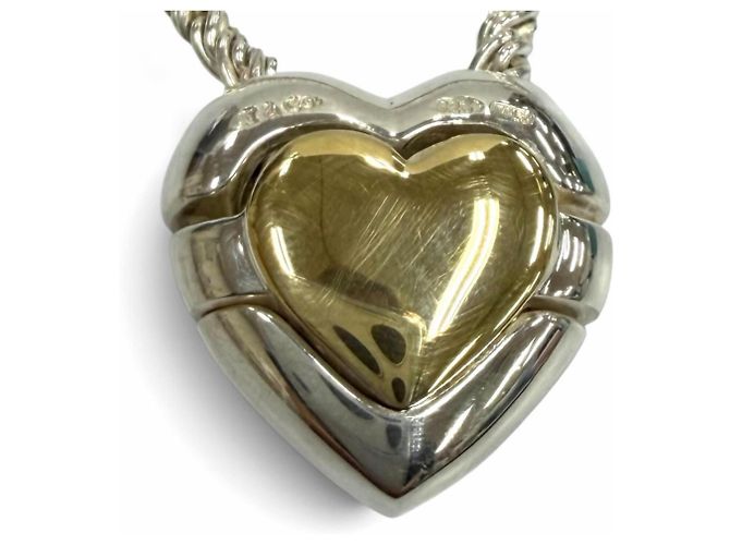 Autre Marque Collana Cuore in Oro 18K e Argento Tiffany & Co. - vista 4