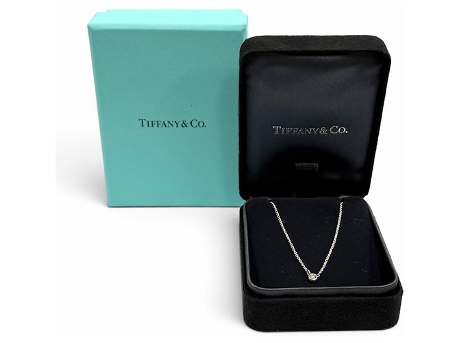 Autre Marque Collana Tiffany & Co. Silver Diamond By The Yard Argento - vista 2
