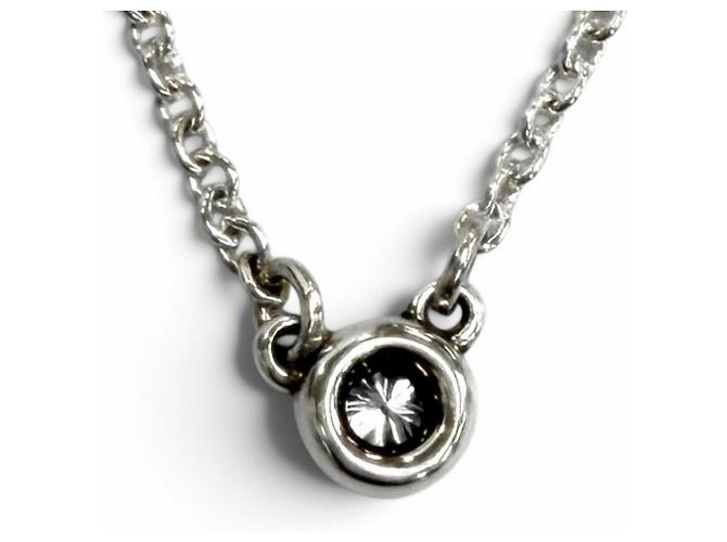 Autre Marque Collana Tiffany & Co. Silver Diamond By The Yard Argento - vista 4