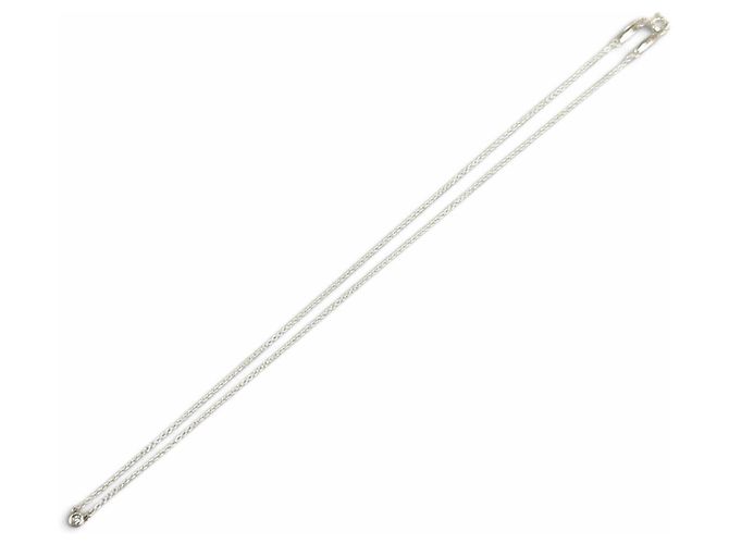 Autre Marque Collana Tiffany & Co. Silver Diamond By The Yard Argento - vista 5