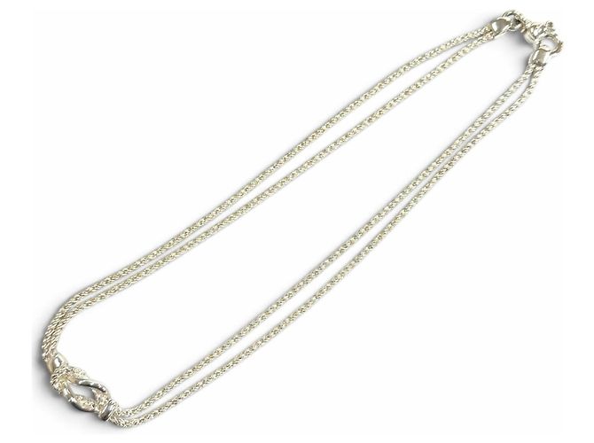 Autre Marque Collana Tiffany & Co. 925 Center Knot Argento - vista 5