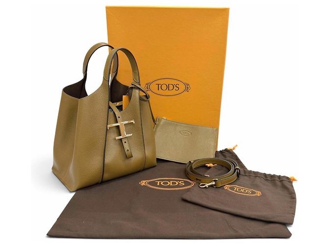 Tod's T-Timeless Mini Shopping Bag Olivgrün - Ansicht 2