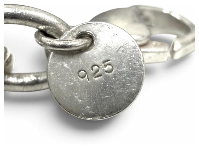 Autre Marque Bracciale Tiffany Vintage 925 Twisted Rope Argento - vista 5