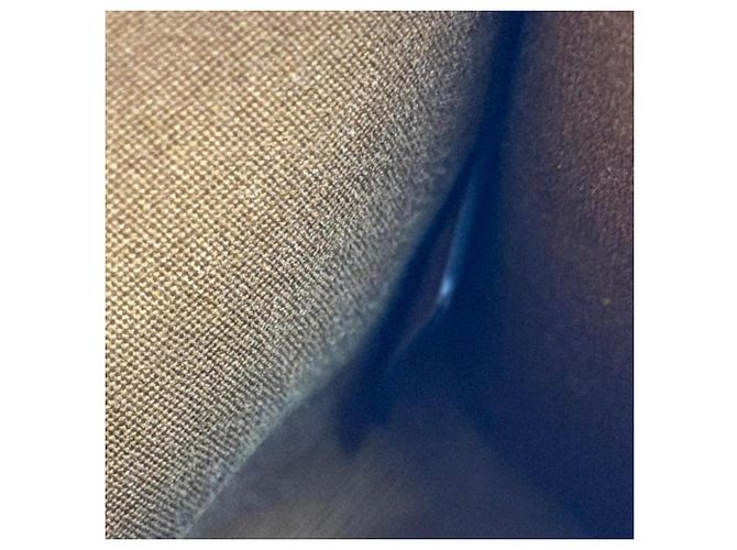 Céline Celine Triomphe Mini Vertical Cabas Schultertasche aus beschichtetem Canvas und Leder Braun Roh - Ansicht 11