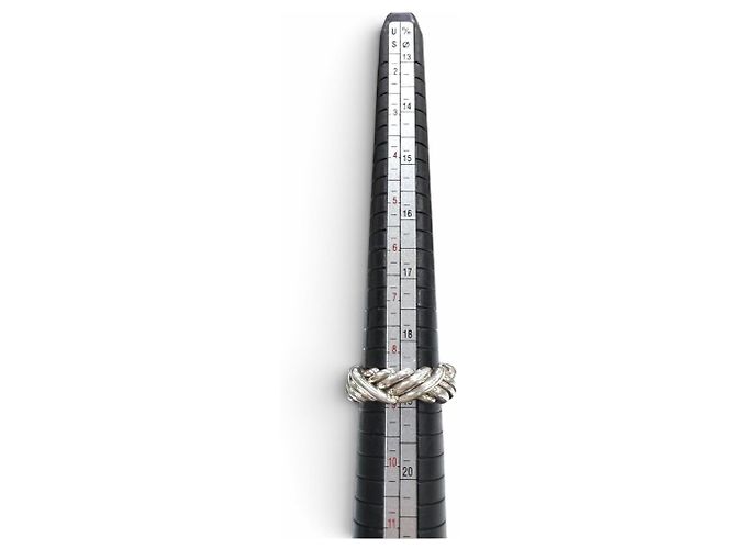 Bottega Veneta Silver Band Ring Silvery - view 8