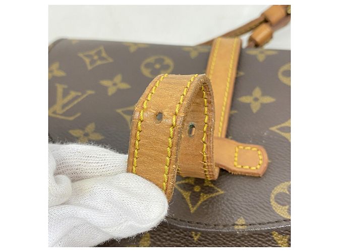 Bolsa de Ombro Louis Vuitton Monogram Chantilly MM Marrom - vista 7