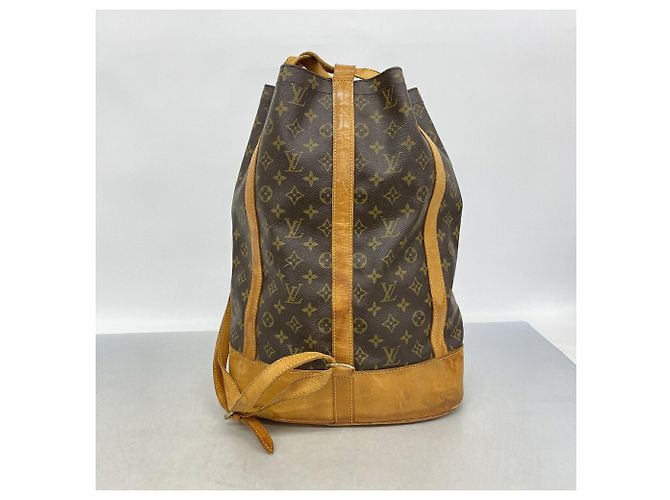 Bolsa de Ombro Louis Vuitton Monogram Randonee GM Marrom - vista 10