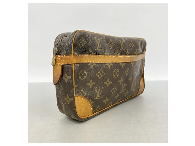 Borsa a pochette Louis Vuitton Monogram Compiegne 28 Marrone - vista 2