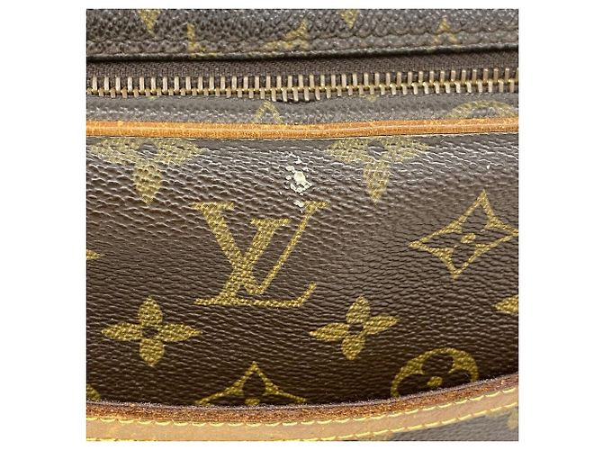 Borsa a pochette Louis Vuitton Monogram Compiegne 28 Marrone - vista 9