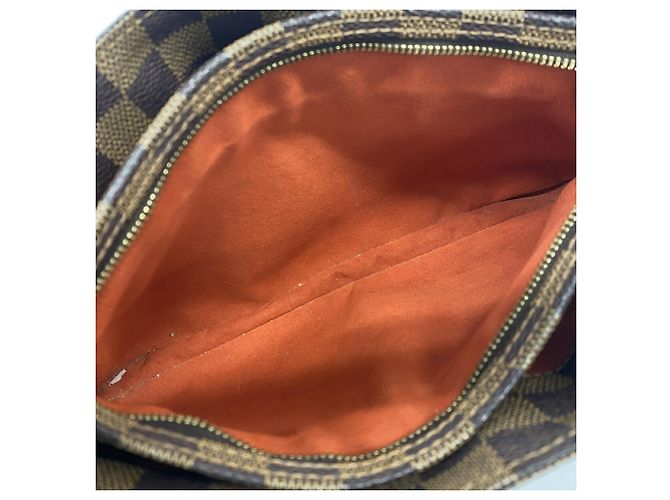 Borsa a tracolla Louis Vuitton Damier Aubagne Damier ebene - vista 12