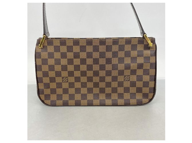 Borsa a tracolla Louis Vuitton Damier Aubagne Damier ebene - vista 13
