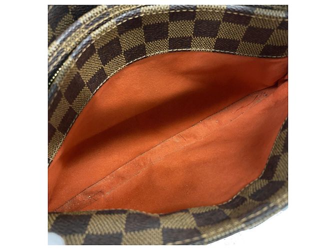 Borsa a tracolla Louis Vuitton Damier Aubagne Damier ebene - vista 4