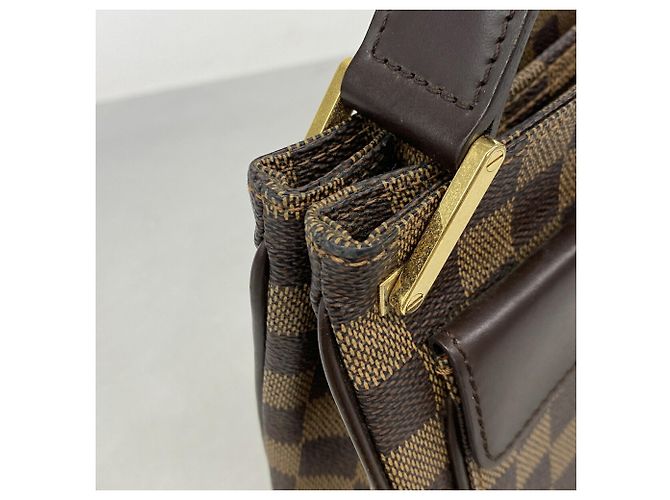 Borsa a tracolla Louis Vuitton Damier Aubagne Damier ebene - vista 6