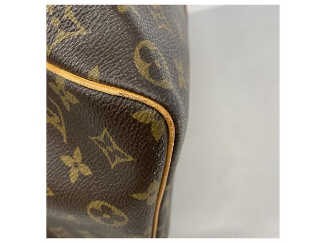 Bolsa Louis Vuitton Boston Monogram Keepall 50 Marrom - vista 6