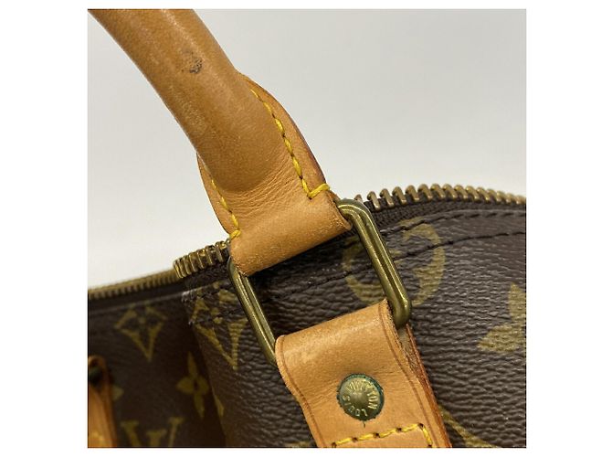 Bolsa Louis Vuitton Boston Monogram Keepall 50 Marrom - vista 9