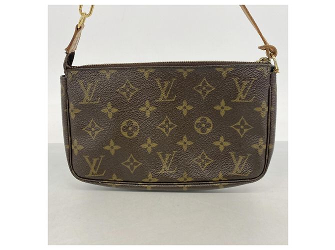 Louis Vuitton Monogram Pochette Accessoires Bag/Pouch Marrone - vista 12
