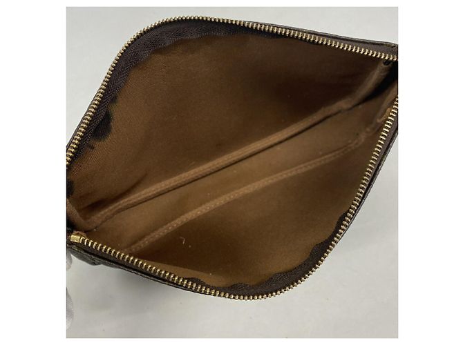 Louis Vuitton Monogram Pochette Accessoires Bag/Pouch Marrone - vista 4