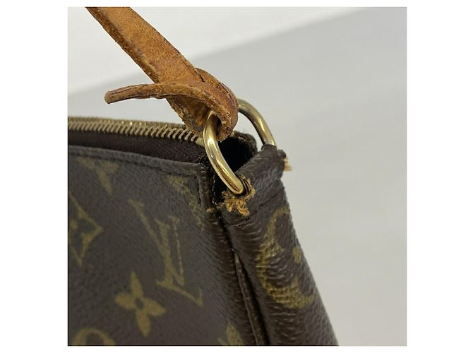 Louis Vuitton Monogram Pochette Accessoires Bag/Pouch Marrone - vista 6