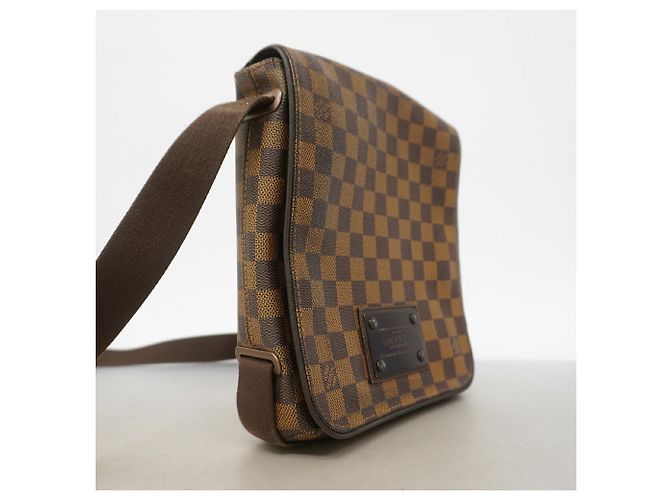 Borsa a tracolla Louis Vuitton Damier Brooklyn PM Damier ebene - vista 2