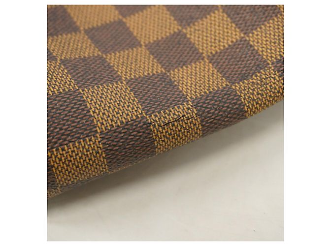 Borsa a tracolla Louis Vuitton Damier Brooklyn PM Damier ebene - vista 8