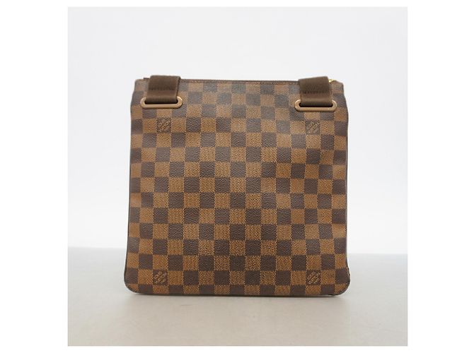 Borsa a tracolla Louis Vuitton Damier Pochette Plat Brooklyn Damier ebene - vista 10