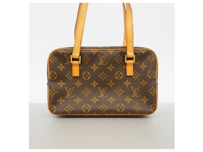 Borsa a tracolla Louis Vuitton Monogram Cite MM Marrone - vista 10
