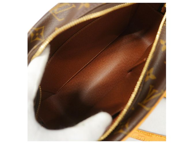 Borsa a tracolla Louis Vuitton Monogram Cite MM Marrone - vista 4